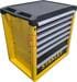 Stanley STST74306-1 Werkstattwagen Werkzeugwagen 7 Schubladen max. 300kg gelb