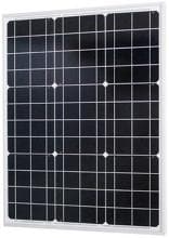 Phaesun Sun Plus 50 S Monokristallines Solarmodul Solarzelle 50 Wp 12V schwarz