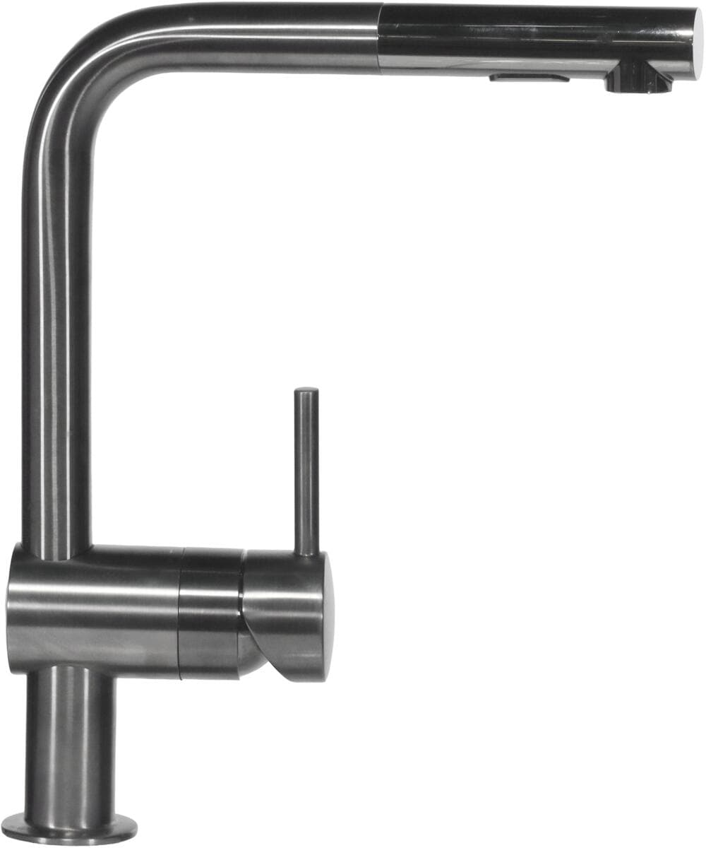 Grohe Minta Einhand-Spültischbatterie Küchenarmatur Hochdruckarmatur DN 15 Spülbrause hard graphite gebürstet