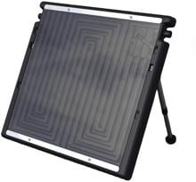 Comfortpool CP-80023 Double Solarpanel Poolheizung Sonnenkollektor Solarheizung 80x80x13cm schwarz