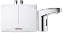 Stiebel Eltron DEM3 WSH 10 Durchlauferhitzer-Set Warmwasserbereiter Sensor-Armatur 3,53kW elektronisch weiß