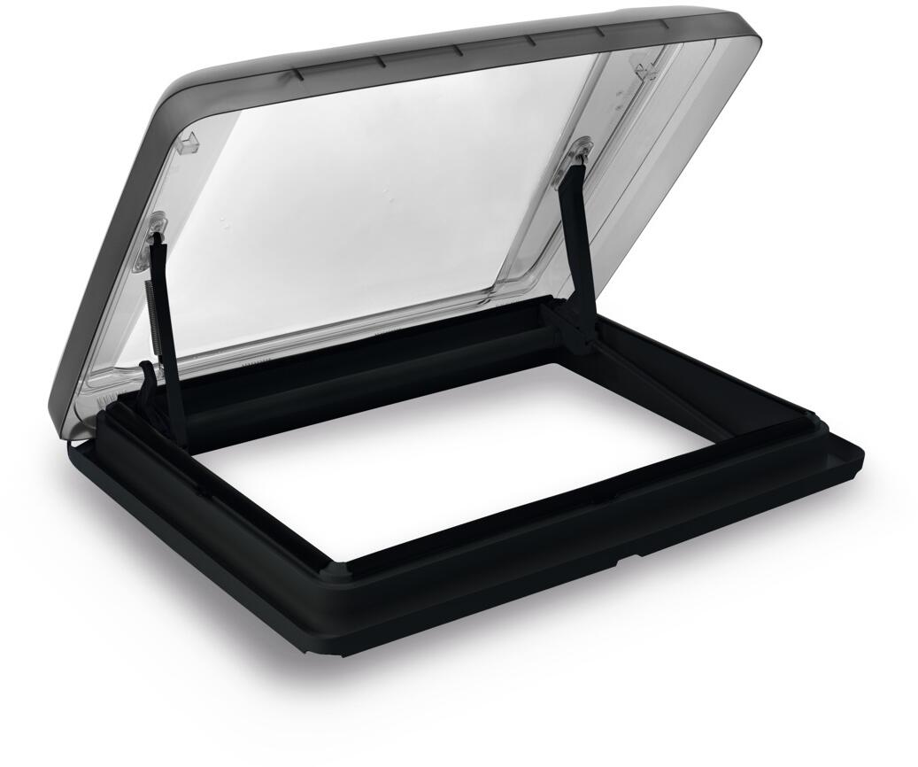 MPK VisionStar L pro Modell 75P Dachhaube Dachfenster mit LED 70x50cm Camping Wohnwagen Wohnmobil schwarz