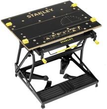 Stanley STST83800-1 Universal STANLEY Workmate Deluxe Werkbank 18,5x69x83cm Anti-Rutsch-Füße klappbar schwarz