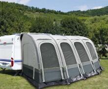 Reimo Marina Air 490 Wohnwagen-Vorzelt aufblasbar 490x260/300cm Wohnmobil Camping grau