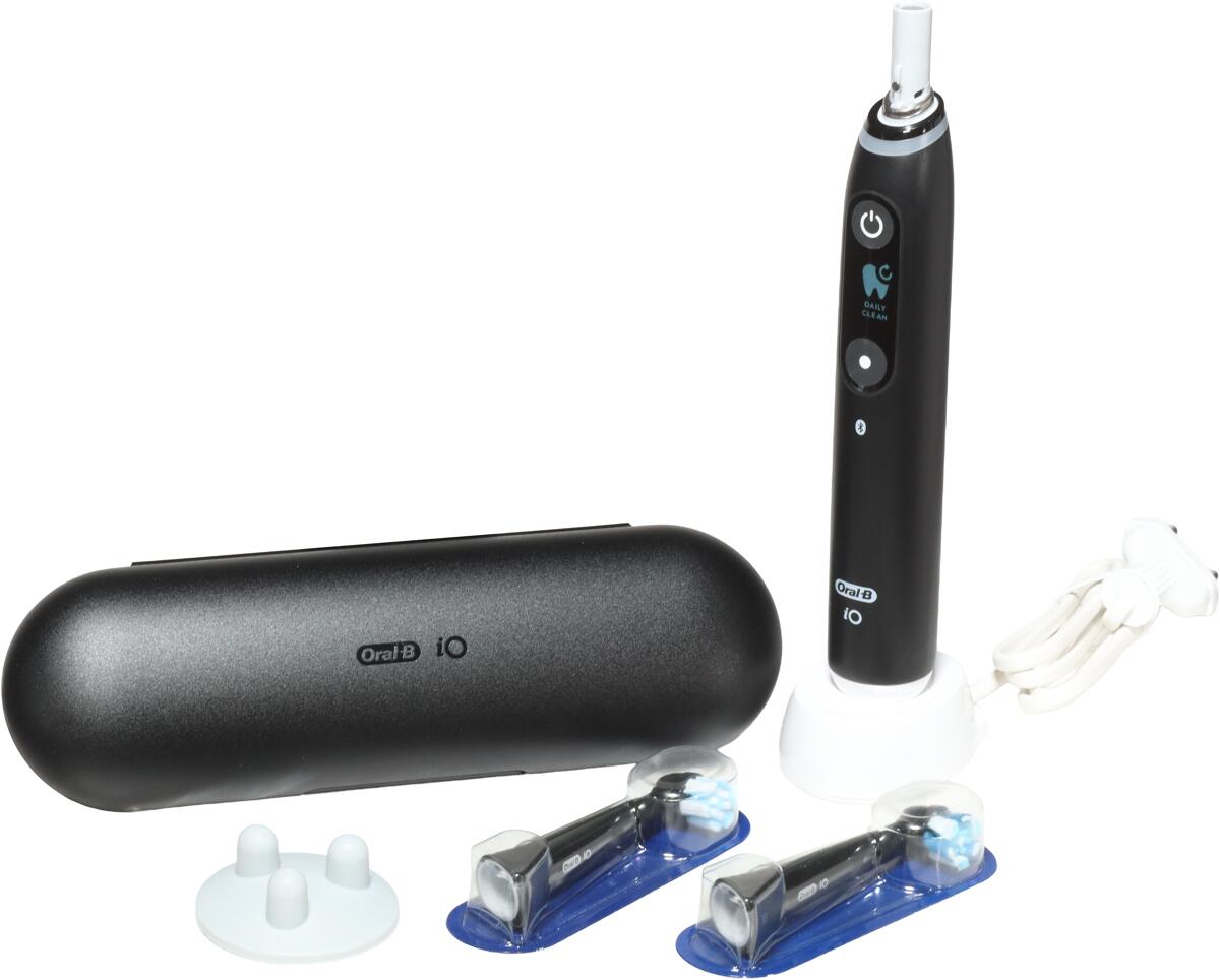 Braun Oral-B iO Series 6s Black Lava elektrische 5 Programme Druckkontrolle Bluetooth Timer schwarz