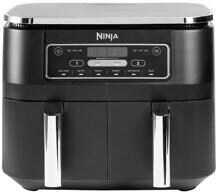 Ninja AF300 Foodi Dual Zone Heißluftfritteuse 7,6 Liter 2 Fächer 2470W schwarz
