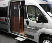 Horrex Insektenschutztür Plissee Schiebetür für Fiat Ducato H2/H3 ab Bj. 07/2006 Camping Wohnwagen