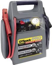GYS 026155 Schnellstartsystem PACK PRO Starter Starthilfestrom Leuchte 12V 600A grau