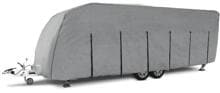 Kampa Superior Wohnwagen-Abdeckung Schutzhülle 7,5-8m 799x250x218cm Camping Caravan grau