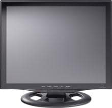 Renkforce 419700 17" LCD Überwachungsmonitor 8ms Reaktionszeit BNC Video VGA HDMI schwarz