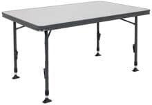 Crespo AP-247 Klapptisch Campingtisch Gartentisch Outdoor 110x70cm schwarz grau