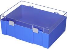 Licefa 8129055 Sortimentskasten Aufbewahrungsbox Organizer 221x160x90mm blau