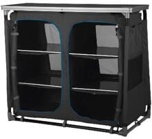 Defa Blue Line 110 Schrägschrank Campingschrank Outdoor-Schrank 110x60cm schwarz