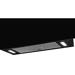 Exquisit KFD817-2 L Dunstabzugshaube Kopffreihaube 79,9cm breit LED Display 3 Leistungsstufen Zeitschaltuhr schwarz