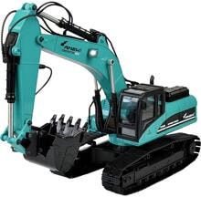 Amewi 22501 G704E 1:14 Elektro RC Bagger Funktionsmodell Radlader Baufahrzeug RtR petrol