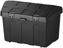 Pro Plus Aufbewahrungsbox Campingbox Deichsel Kunststoff schwarz