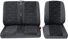 HP Autozubehör 22905 Schonbezug Sitzbezug Transporter Profi2 1E+1D Polyester