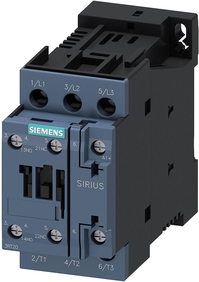 Siemens 3RT20261BB40 Leistungsschütz 3 Schließer Baugröße S0 11kW 24V/DC 25A