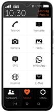 Gigaset GS5 senior 6,3" Smartphone Handy 64GB 48MP Dual-SIM Android schwarz