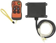 Tru Components TC-Q200 industrielle Funkfernsteuerung 2-Kanal 10-30V orange