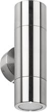 LCD Up- und Down Außenwandleuchte Außenlampe 2x35W GU10 Edelstahl