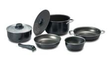 Beaver Brand Nera 22 Koch-Set Camping-Kochtopf 8tlg. Wohnmobil