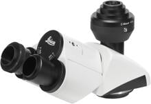 Leica Microsystems DM300 Trino Tube 0.5X C Mount-Mikroskop-Tubus Trinokular
