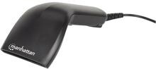 Manhattan 178488 USB-Kit Barcode-Scanner Handscanner CCD 100 Scans/s kabelgebunden schwarz