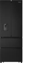 Hisense RF632N4WFE Side-by-Side Kühl-Gefrierkombination 70cm breit 485 Liter NoFrost CrispZone Wasserspender schwarz