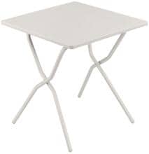 Lafuma Balcony Klapptisch Campingtisch Outdoor 64x70x72cm Metal beige