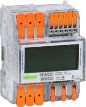 Wago 879-3020 Energiezähler Drehstromzähler digital für Direktanschluss 4PS 65A MID-konform weiß